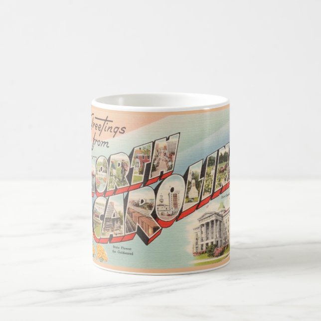 North Carolina Greetings Mug (Center)