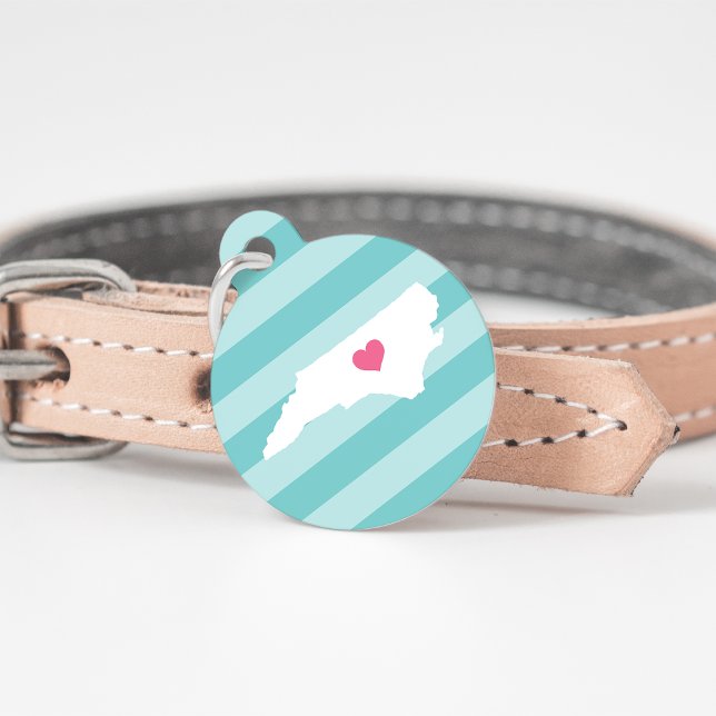 North Carolina Heart Pet Tag (Creator Uploaded)