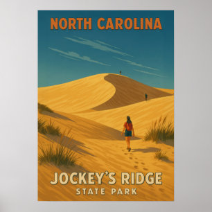 North Carolina Jockey's Ridge state park V01 Poster