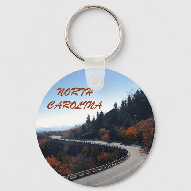 north carolina keychain (Front)