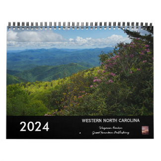 North Carolina Landscapes 2024 Calendar