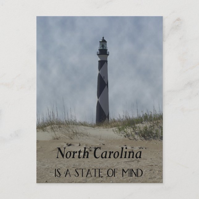 North Carolina Lighthouse Postcard (Front)