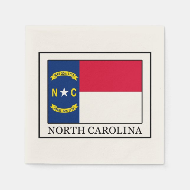North Carolina Napkin (Front)