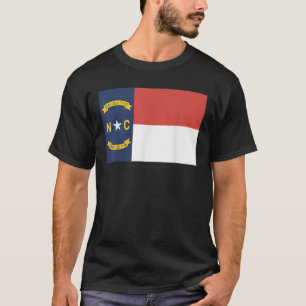 North Carolina NC state Flag USA T Shirt
