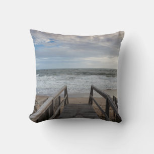 North Carolina, Outer Banks National Seashore 1 Throw Pillow