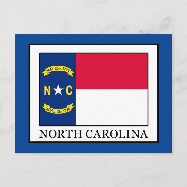 North Carolina Postcard (Front)