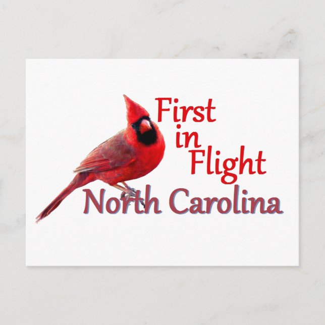 NORTH CAROLINA POSTCARD (Front)