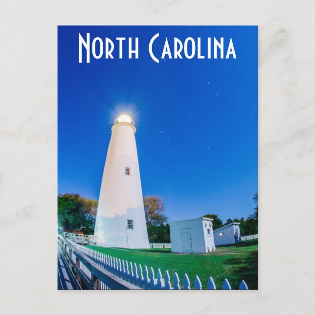 north carolina postcard (Front)