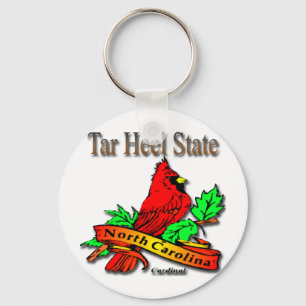 North Carolina Red Cardinal Keychain