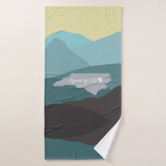North Carolina, Signed by God Bath Towel