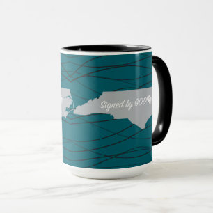 North Carolina Signed by God Mug