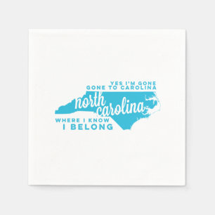 north carolina song lyrics sky blue napkin