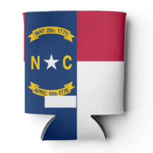 North Carolina State Flag Can Hugger