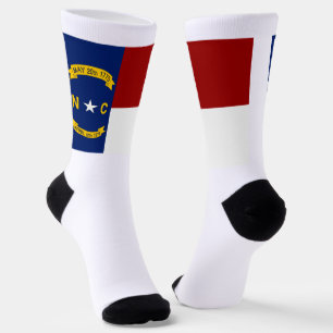 North Carolina State flag Socks