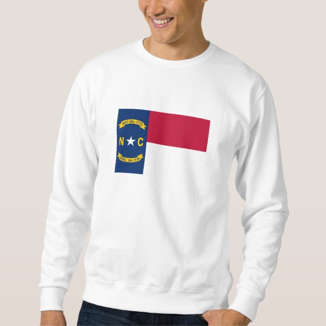 North Carolina State Flag Sweatshirt (Front)