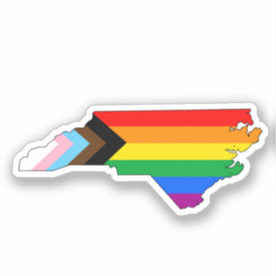 North Carolina State Pride LGBTQ Progress Pride