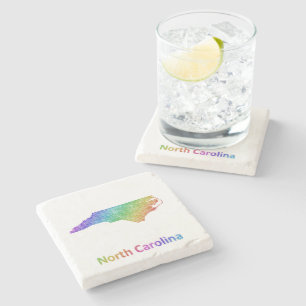 North Carolina Stone Coaster
