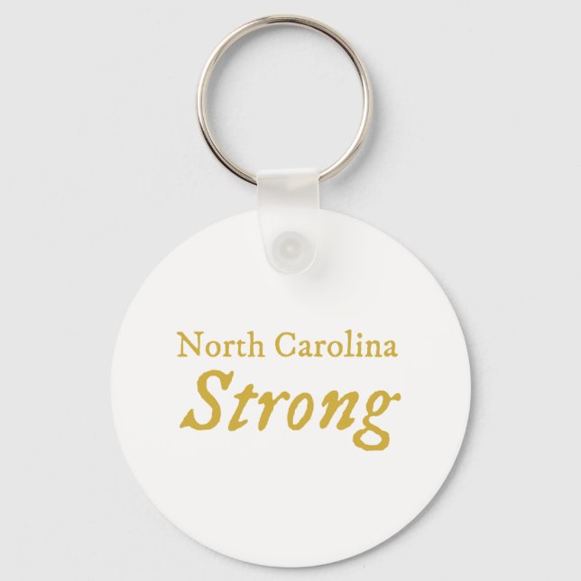 North Carolina Strong   Keychain (Front)