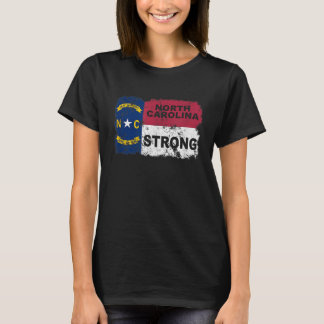 North Carolina Strong T-Shirt Pray Support NC Flag
