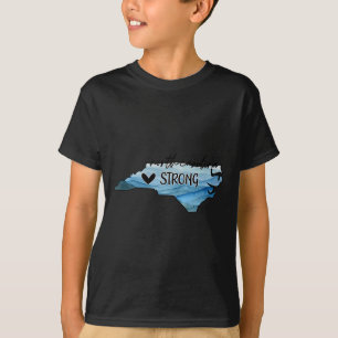 North Carolina Strong With Nc State And Love North T-Shirt