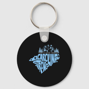 North Carolina Stronger Together Keychain