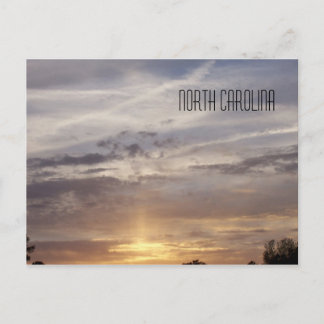 North Carolina Sunset Postcard