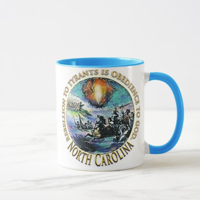 North Carolina Tea Party Mug (Right)