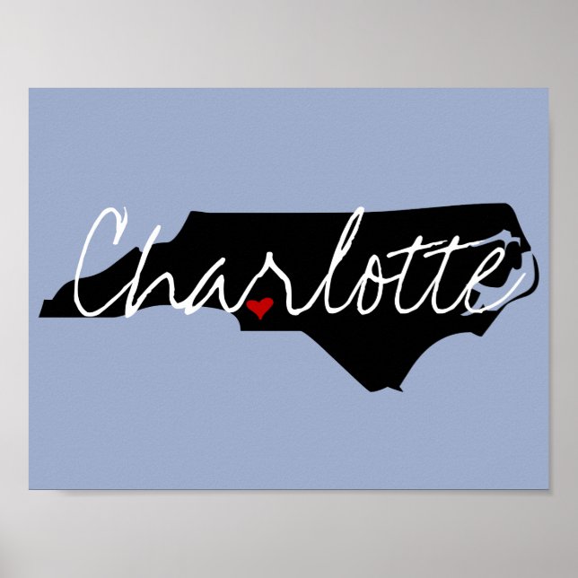 North Carolina Town Poster (Front)