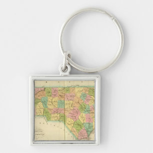 North Carolina US Keychain