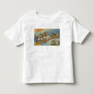 North CarolinaLarge Letter Scenes 2 Toddler T-shirt