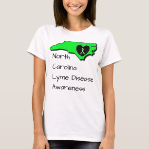 North Caroline Lyme Disease Awareness Shirt