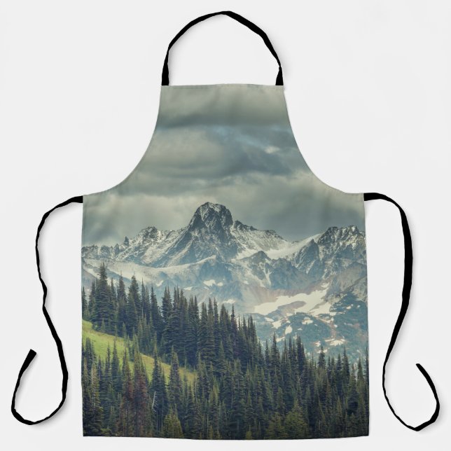 North Cascade: Majestic Mountain Peak. Apron (Front)