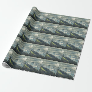 North Cascade: Majestic Mountain Peak. Wrapping Paper