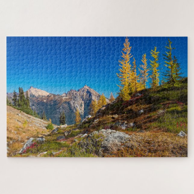 North Cascades Autumn Colour Jigsaw Puzzle (Horizontal)