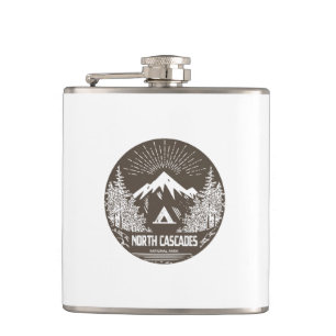 North Cascades National Park Hip Flask