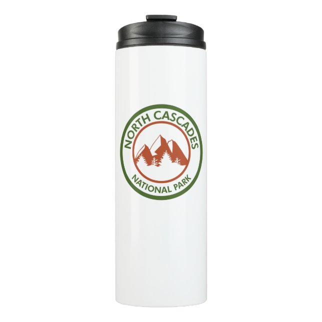 North Cascades National Park Thermal Tumbler (Front)