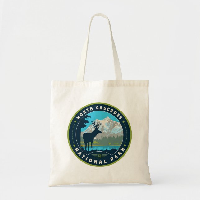 North Cascades National Park Tote Bag (Front)