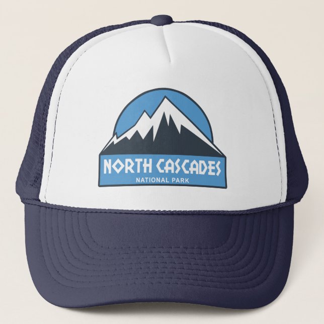 North Cascades National Park Trucker Hat (Front)