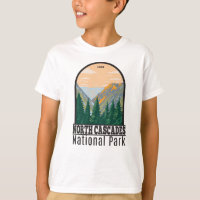 North Cascades National Park Washington Vintage T-