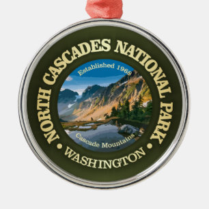 North Cascades (NP2) Metal Ornament