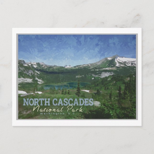 NORTH CASCADES - WASHINGTON  POSTCARD (Front)