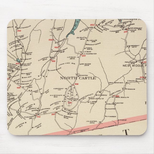 North Castle town Mouse Pad (Front)