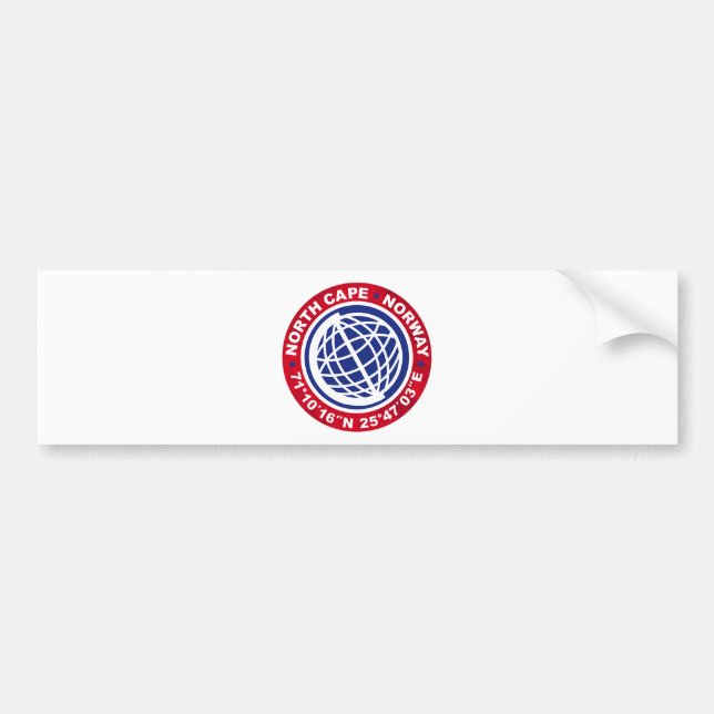 NORTH CASTRATES SPECIAL NORWAY BUMPER STICKER (Front)