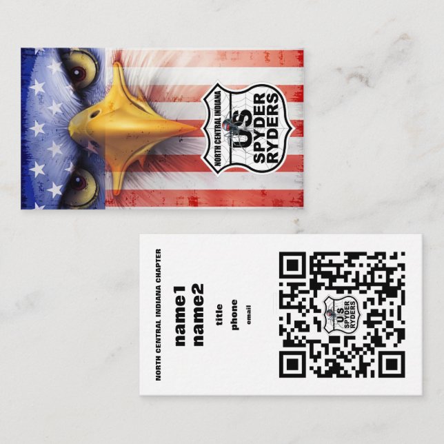 North Central Indiana Chapter - Business Cards (Front/Back)