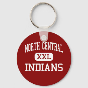 North Central - Indians - High - Spokane Keychain
