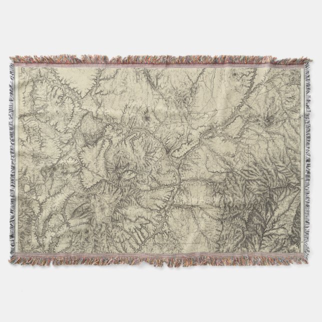 North Central New Mexico Throw Blanket (Front)