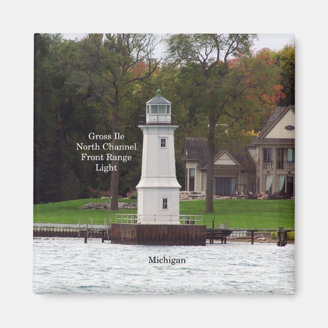 North Channel Front Range Light magnet (Front)