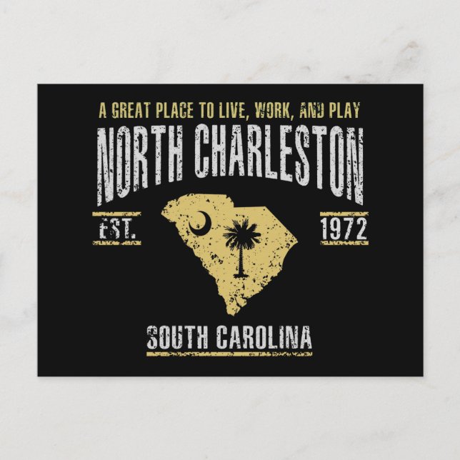 North Charleston Postcard (Front)