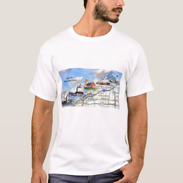 North Coast Lights T-Shirt (Front)