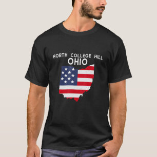 North College Hill Ohio USA State America Travel O T-Shirt